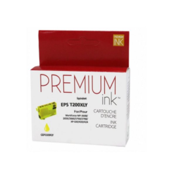Compatible EPSON T200XL Yellow Ink Cartridge - Premium Ink