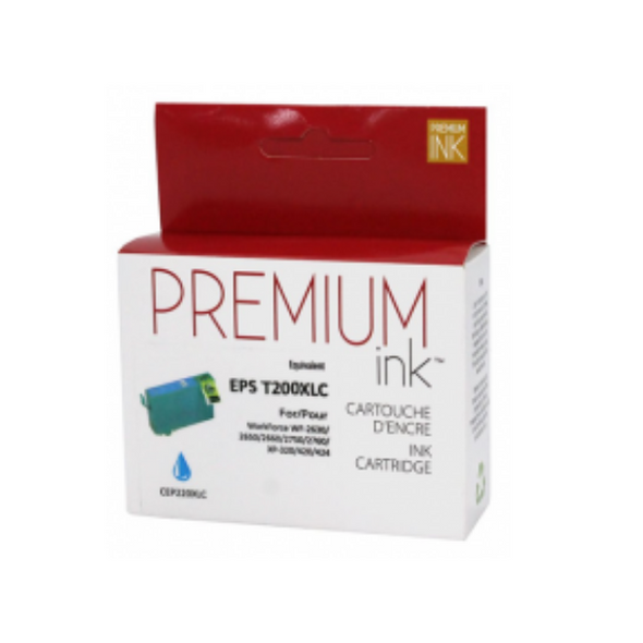 Compatible EPSON T200XL Cyan Ink Cartridge - Premium Ink