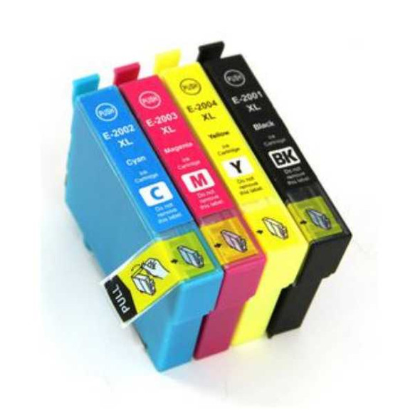 Compatible Combo Pack EPSON T200XL Black & Colors Ink Cartridges - Premium Ink Ink Cartridge