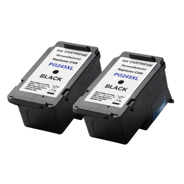 Pack of 2 Compatible Canon 245XL Ink Cartridges - Eco Ink