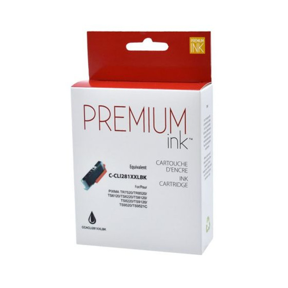 Compatible CLI281XXLBK Black Ink Cartridge - Premium Ink