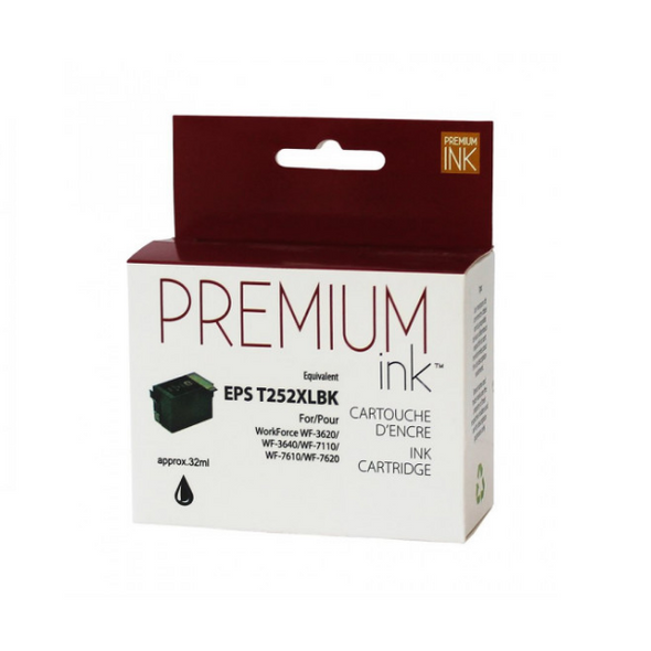 Compatible EPSON T252XL Black Ink Cartridge - Premium Ink box