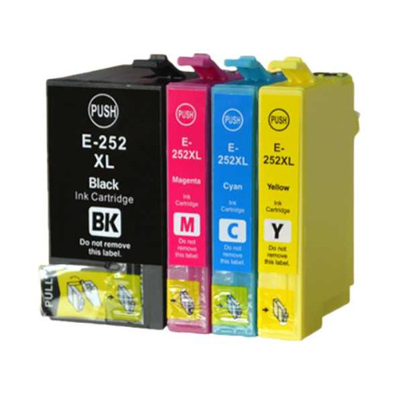 Compatible Combo Pack EPSON T252XL Ink Cartridge - Premium Ink Ink Cartridge