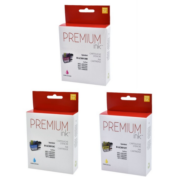 Color Set - Compatible Brother 3013XL Ink Cartridge - Premium Ink box