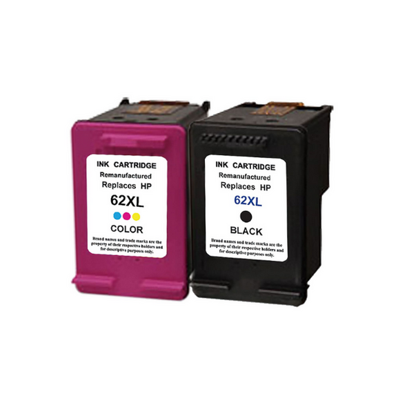 Compatible Combo Pack HP 62XL Ink Cartridge