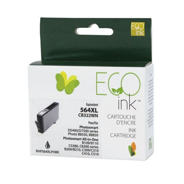 Compatible HP H564XPBK Photo Black Yield Ink Cartridge - Premium Ink