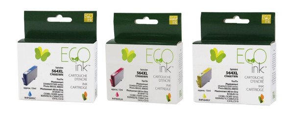 Compatible Combo Color Pack HP H564XL Yield Ink Cartridge - Premium Ink