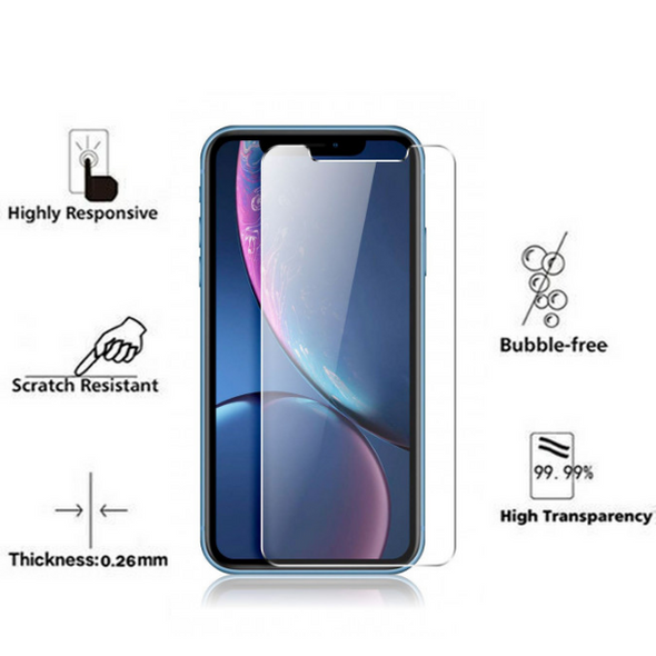 iPhone 11 / XR Bullkin Tempered Glass Screen Protector Ultra-clear High Definition