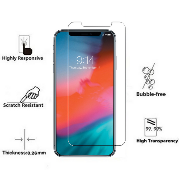 iPhone Xs Max / 11 Pro Max Bullkin Tempered Glass Screen Protector Ultra-clear High Definition