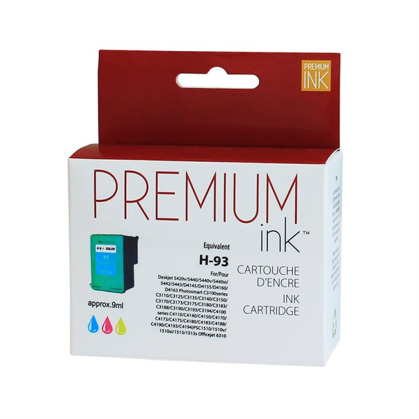 Compatible HP H-93 Tri Color Ink Cartridge - Premium Ink