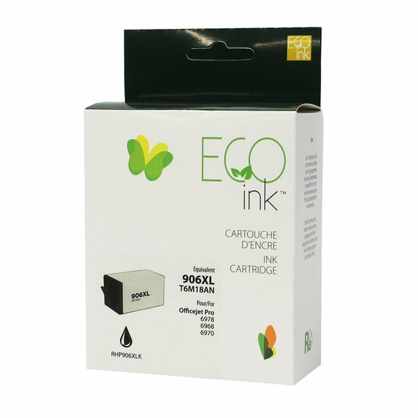 Eco Ink Compatible HP 906XL Black High Yield Ink Cartridge - Eco Ink