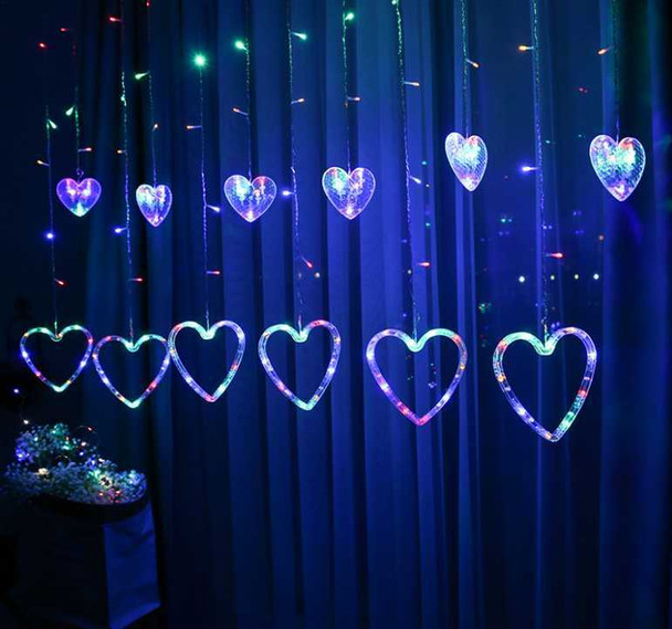 LED Heart Curtain