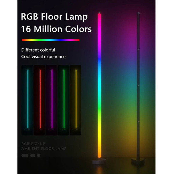 Modern Floor Lamp RGB LED with Music Sync and 16 Million DIY Colors