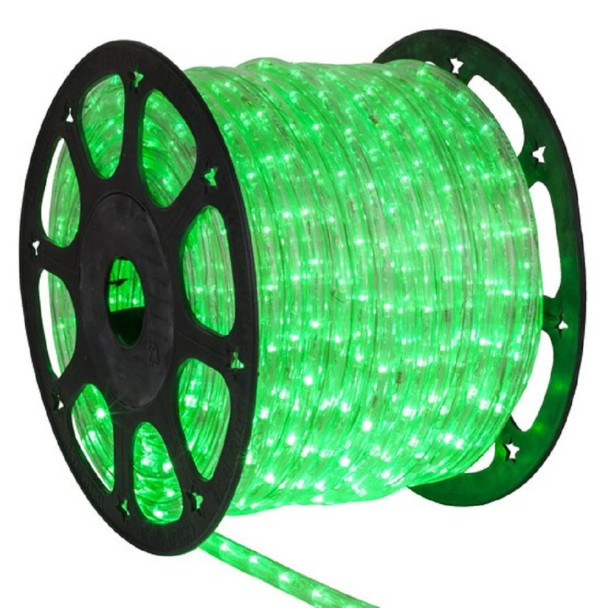 50m LED Rope Lights Green Color Decorations,  Waterproof