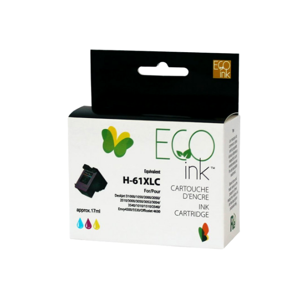 Compatible 61XL Tri Color Cartridge Eco Ink box