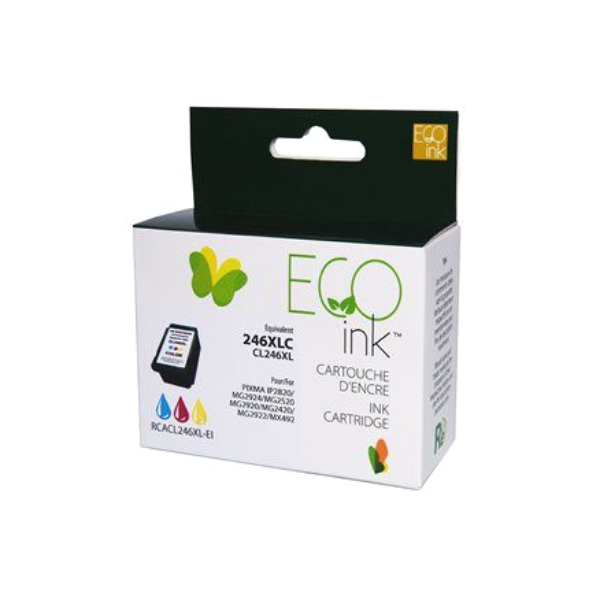 Compatible Canon 246XL Color Ink Cartridge - Eco Ink box