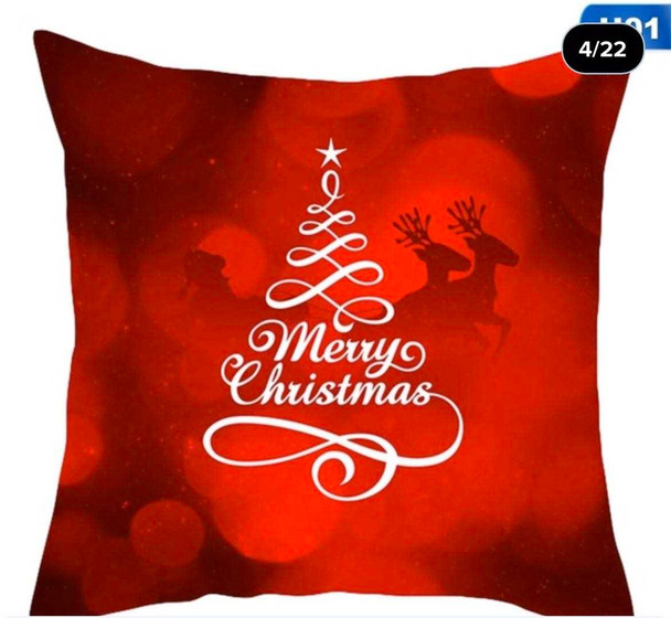 Christmas Decoration Pillowcase  45x45cm, Design 15