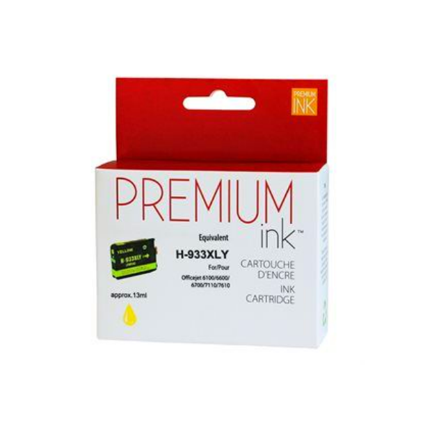 Compatible HP H-933XL Yellow Ink Cartridge - Premium Ink box
