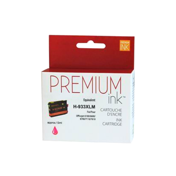 Compatible HP H-933XL Magenta Ink Cartridge - Premium Ink