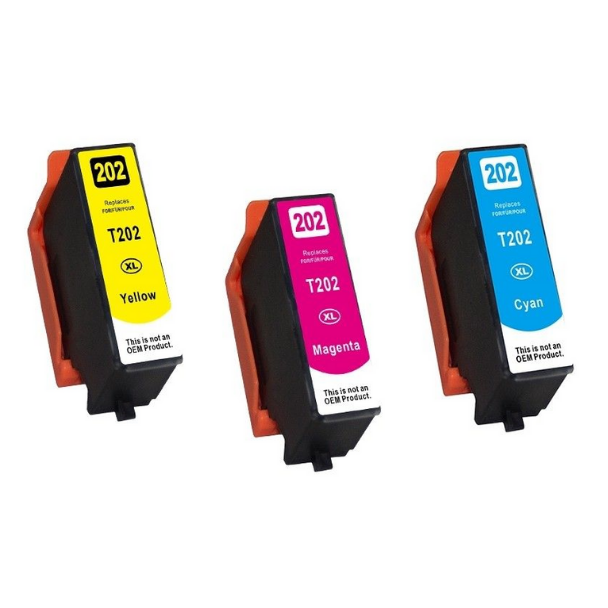 Compatible Color Set EPSON T202XL Ink Cartridge - Premium Ink