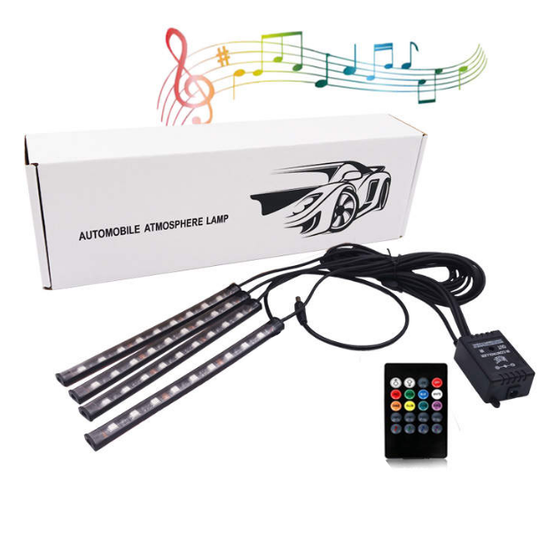 Car Led Strip Lights Wi-Fi Controller & Music Interactive