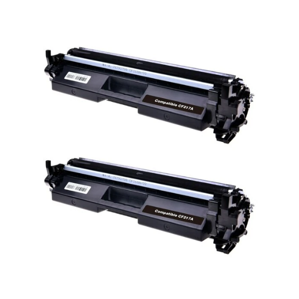 Compatible Pack of Two  HP 17A / CF217A Toner Cartridge - Economic
