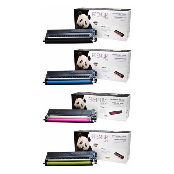 Compatible Pack of 2 Brother TN436C Toner Cartridge - Premium Tone