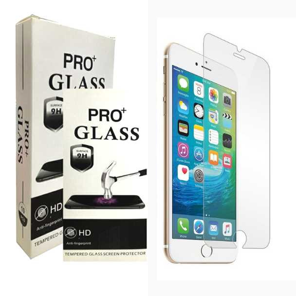 iPhone 6 / 6s / 7 / 8 Pro+ Glass Tempered Glass Screen Protector Ultra-clear High Definition iPhone Screen & Lens Protectors