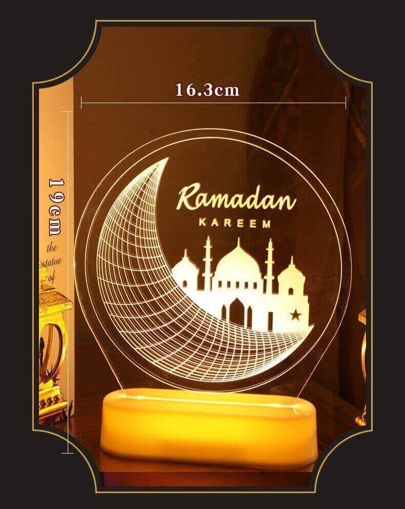 Ramadan 3D night light 