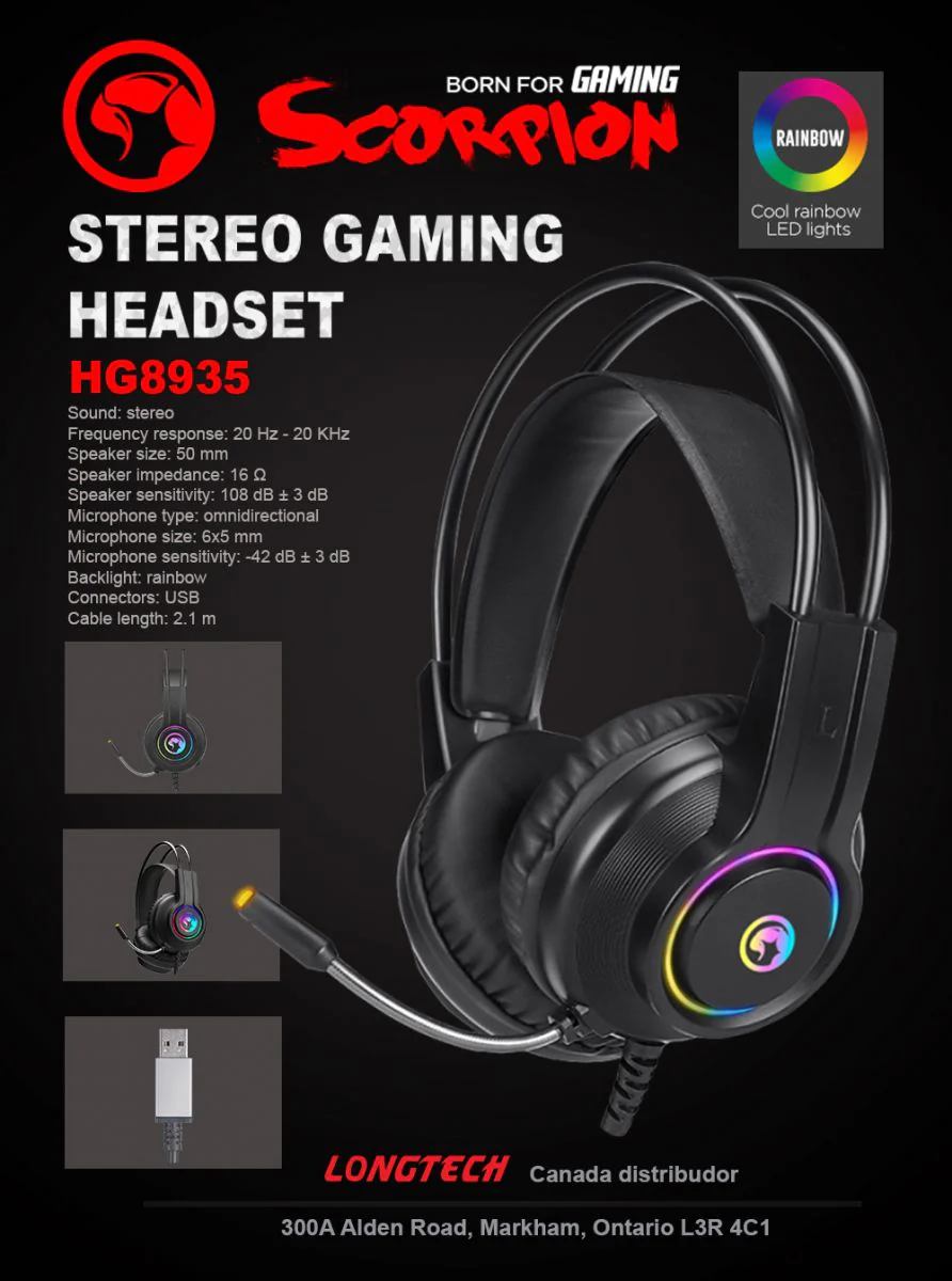 MARVO HG8935 Gaming Headset Express Trading