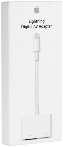 Apple Lightning to HDMI/Lightning Digital AV Adapter