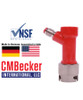 Pin Lock Disconnect Liquid 1/4 MFL W/ Metal Collar
