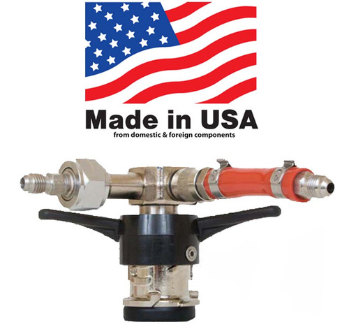 Twist on Style,"D" American "Sanke" Coupler, Low Profile with MFL tailpieces