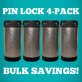 FOUR PACK of Pin Lock "Coke Style" Kegs - Cornelius or Firestone, 5 Gallon, for Homebrew/Soda, Used | CLEANED