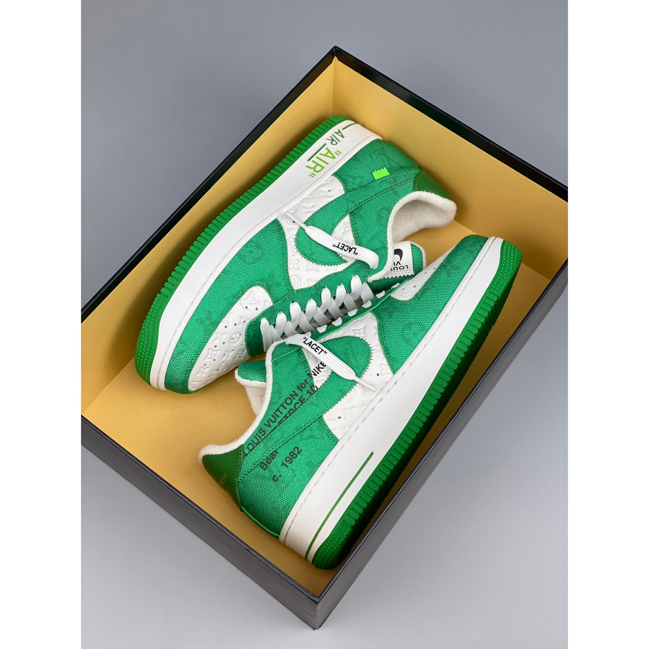 where to buy the best stockX High quality replica UA Supreme X nike Air  force 1 AF1 X LV jean collab sneaker Hypedripz