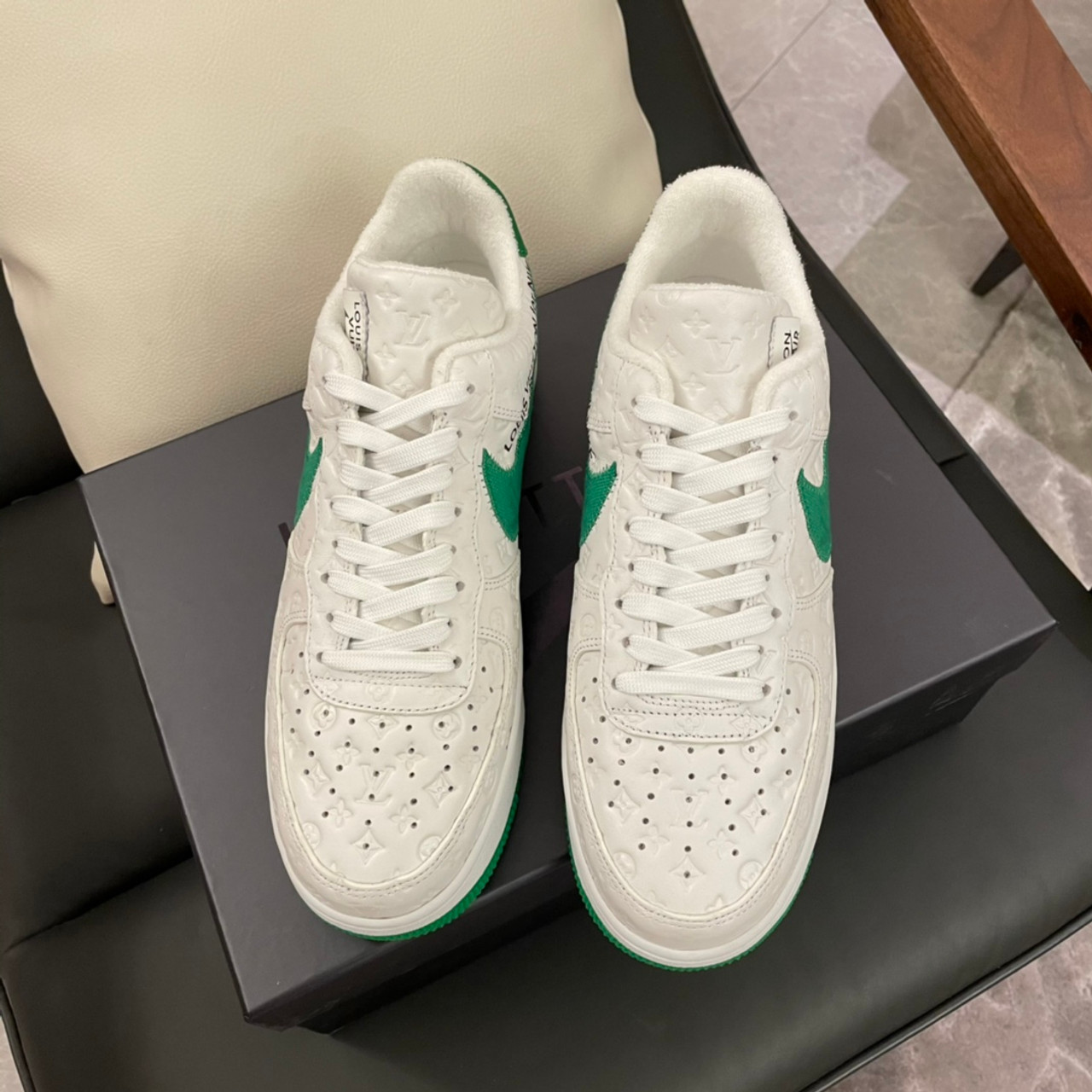 where to buy the best stockX High quality replica UA Supreme X nike Air  force 1 AF1 X LV jean collab sneaker Hypedripz