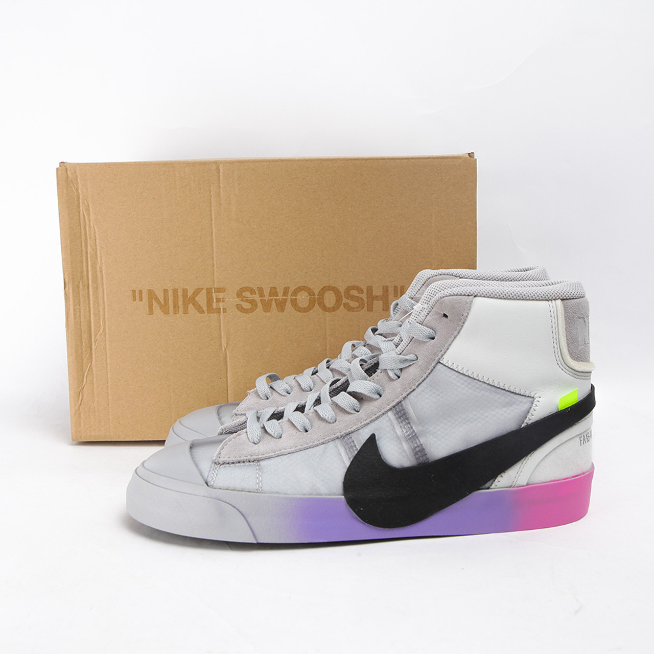 where to buy the best stockX UA High quality replica off-white x nike mid  blazer queen gray pink olorway sneakers Hypedripz is the best high quality  trusted clone replica fake designer hypebeast