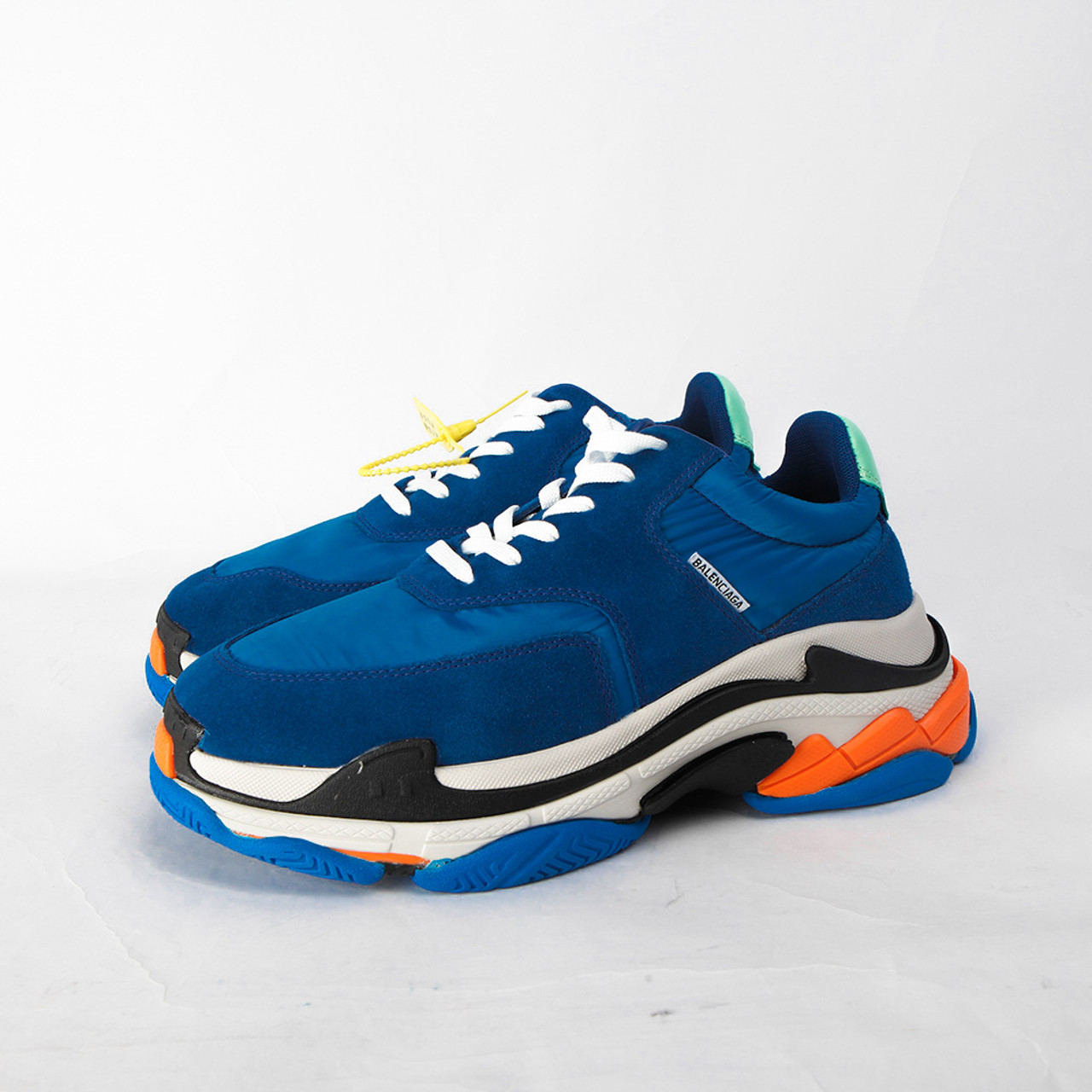 tilbehør Artifact Lighed where to buy the best stockX UA High quality replica Balenciaga Triple S  trainers Blue White Orange color sneakers Hypedripz is the best high  quality trusted clone replica fake designer hypebeast seller