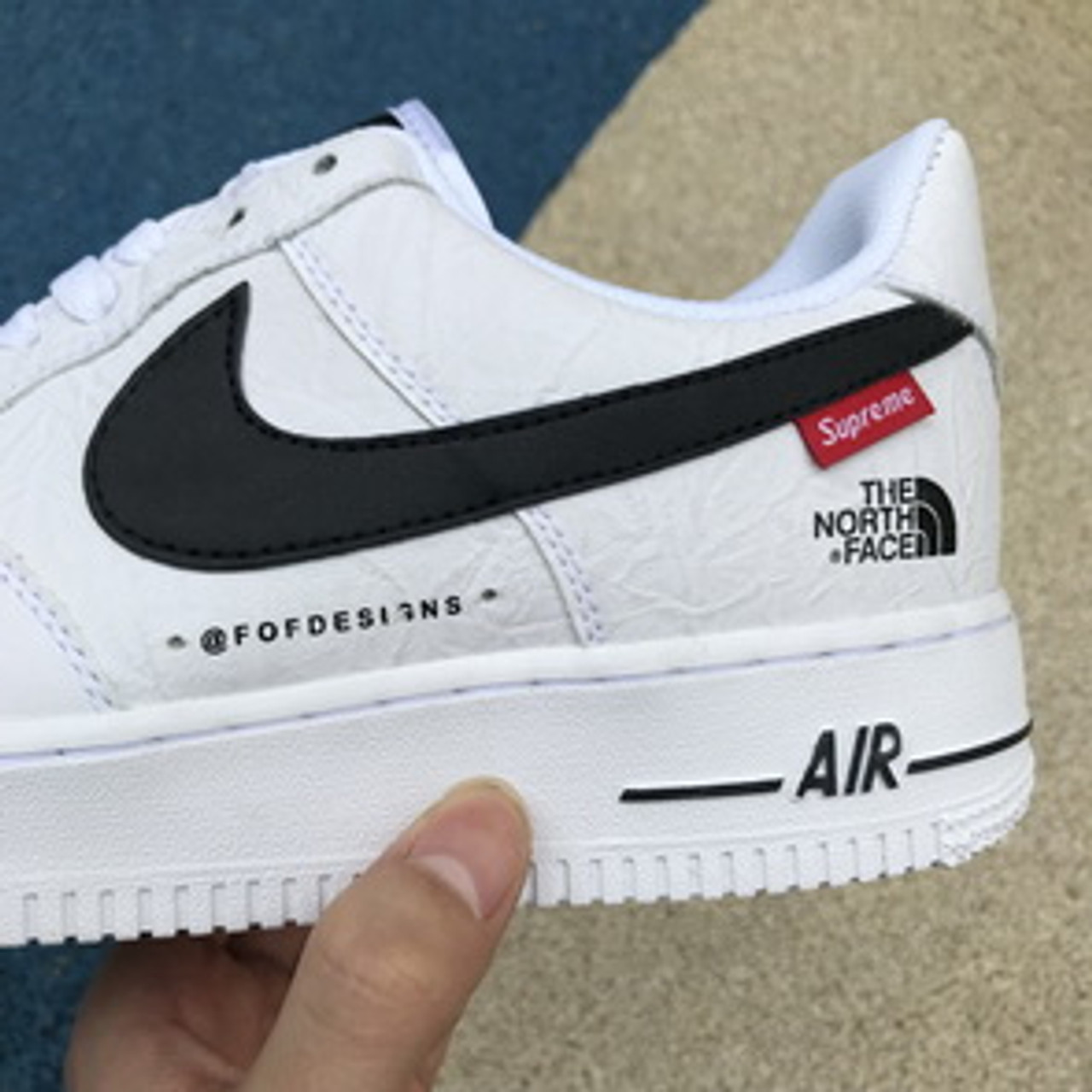 Supreme black af1 from StockX. Real or fake? Not sure cuz some things look  weird n StockX has sold fakes before. If u need more pics dm me. :  r/LegitCheck