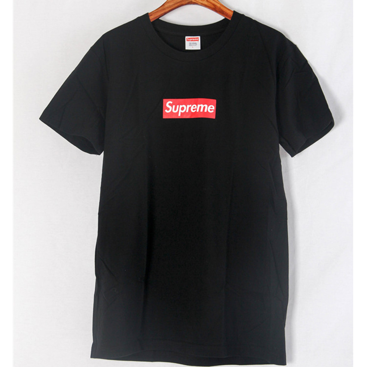 Unwrapping a #supreme #boxlogo tee - we got them in store for the