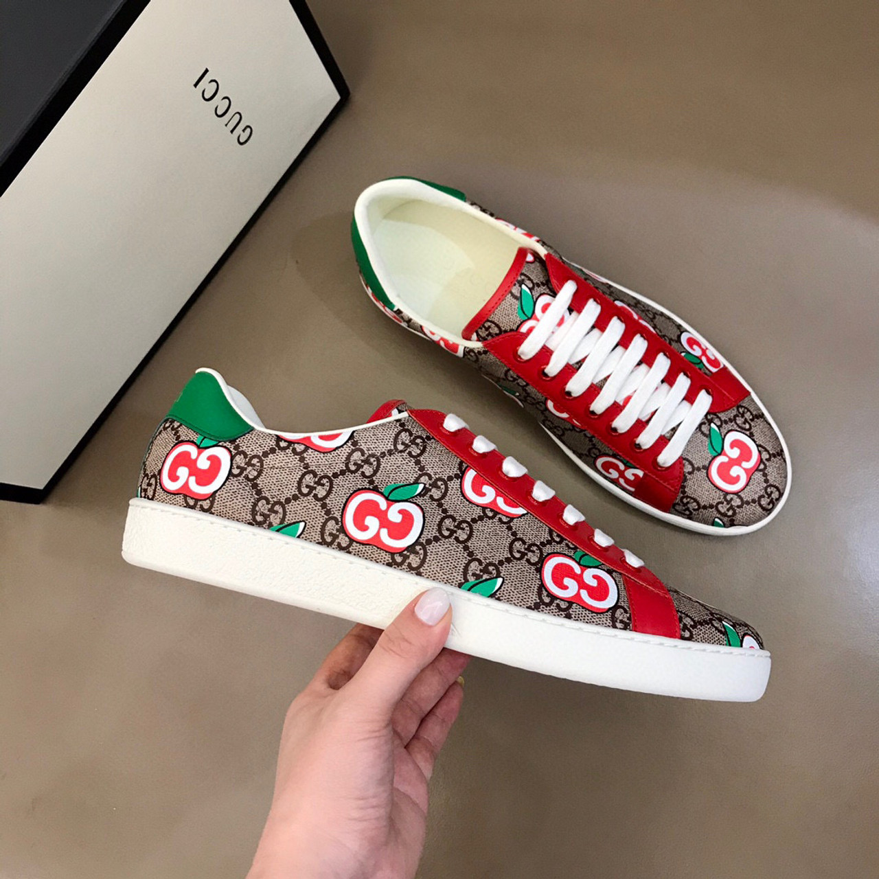 where to buy the best stockX High quality replica UA Gucci Ace Sneaker ...