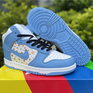 High quality replica UA Nike Dunk High Pro SB Supreme Blue Stars,Sneakers High quality replica UA Nike Dunk High Pro SB Supreme Blue Stars,Sneakers