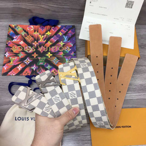 High quality replica UA Louis Vuitton Initiales Damier Belt(Pick Style) High quality replica UA Louis Vuitton Initiales Damier Belt(Pick Style)