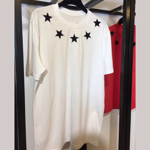 High quality replica UA Givenchy Star Around White T-Shirt High quality replica UA Givenchy Star Around White T-Shirt