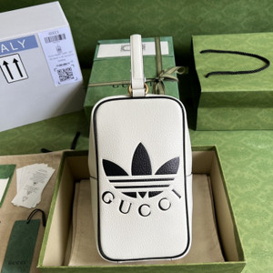 High quality replica UA Adidas x Gucci mini top handle White, Bag High quality replica UA Adidas x Gucci mini top handle White, Bag