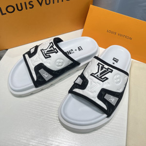 BEST QUALITY! THE MOST COMFORTABLE! LOUIS VUITTON Pool Pillow Flat Comfort  Mule/ REPLICA 