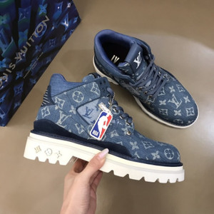 High Quality Replica UA LV x NBA Oberkampf Ankle Denim, Boots High Quality Replica UA LV x NBA Oberkampf Ankle Denim, Boots