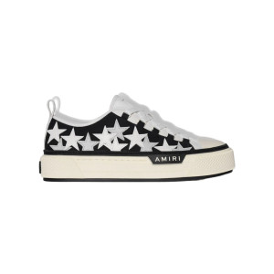 High quality replica UA Amiri Star Patch Black Low Top Sneaker High quality replica UA Amiri Star Patch Black Low Top Sneaker