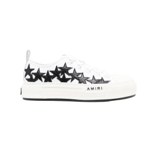 High quality replica UA Amiri Star Patch White Low Top Sneaker High quality replica UA Amiri Star Patch White Low Top Sneaker