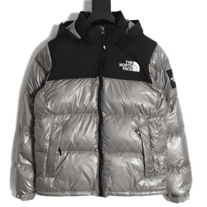 High quality replica UA The North Face TNF 23FW novelty nuptse 1996 glossy armband large plaid down Jacket High quality replica UA The North Face TNF 23FW novelty nuptse 1996 glossy armband large plaid down Jacket